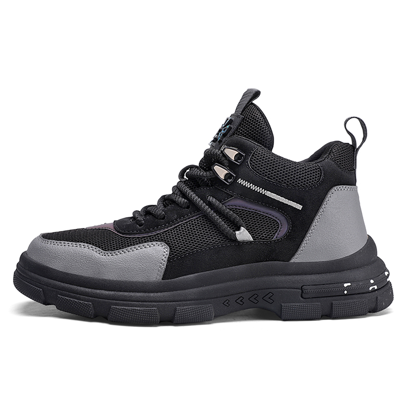 PLAY COBBLER Черно-серые короткие ботинки Martin для мужчин, цвет Black Gray
PLAY COBBLER Черно-серые короткие ботинки Martin для мужчин, цвет Black Gray