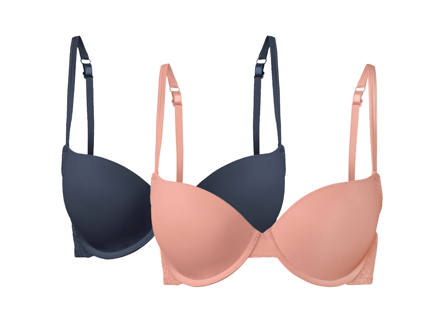 Женский бюстгальтер-майка esmara, 2 шт., с мягкими чашками, темно-синий/розовый
Женский бюстгальтер-майка esmara, 2 шт., с мягкими чашками, темно-синий/розовый