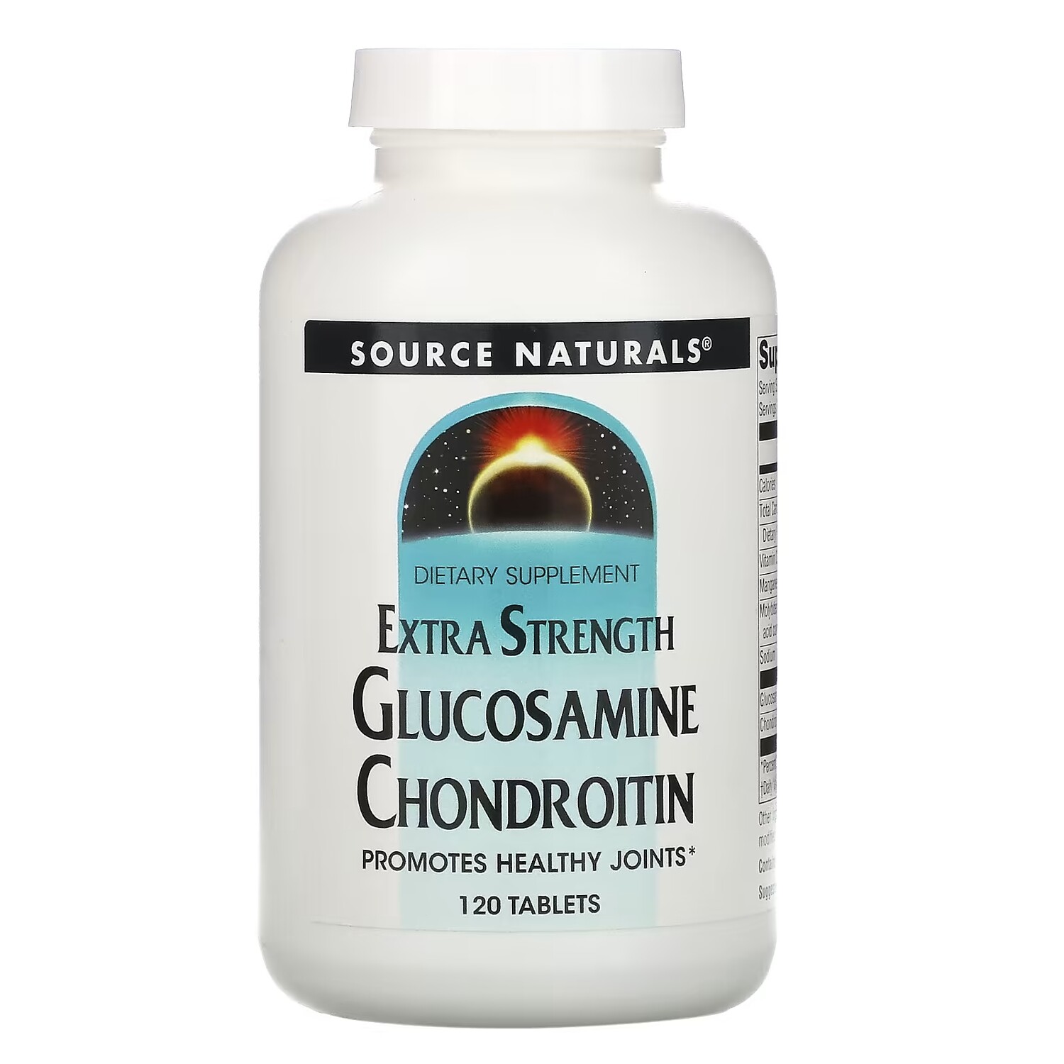 Source Naturals Глюкозамин и хондроитин с повышенной силой действия, 120 таблеток
Source Naturals Глюкозамин и хондроитин с повышенной силой действия, 120 таблеток