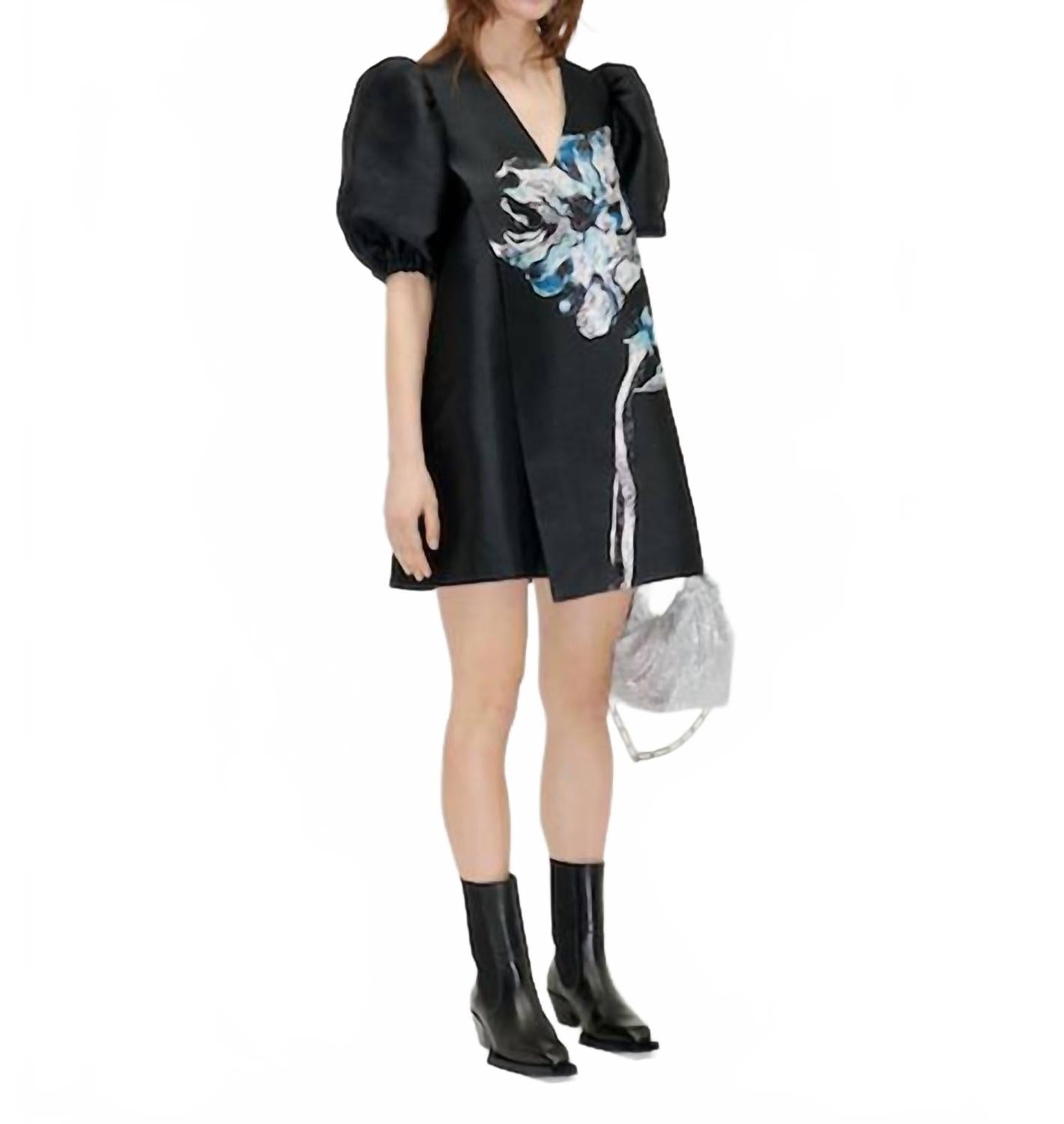 Бретель металлик мини-платье в ледяной цветок STINE GOYA, Icy Flower
Бретель металлик мини-платье в ледяной цветок STINE GOYA, Icy Flower