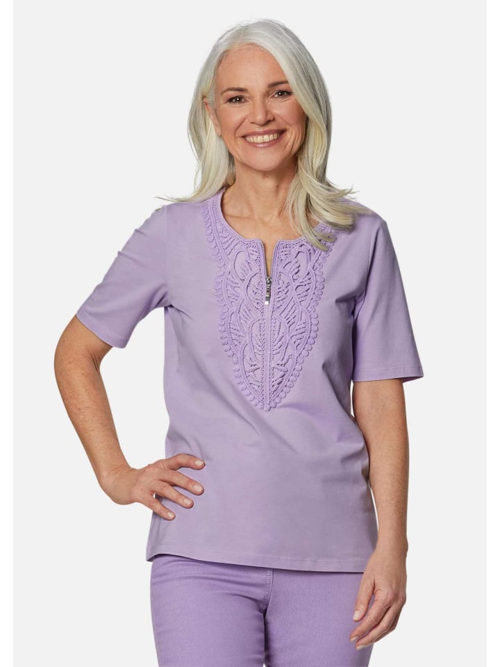 Короткий размер: футболка с кружевом, рубашка с круглым вырезом и вязаным крючком кружевом пастельно-сиреневого цвета. GOLDNER, Фиолетовый, Короткий размер: футболка с кружевом, рубашка с круглым вырезом и вязаным крючком кружевом пастельно-сиреневого цве
Короткий размер: футболка с кружевом, рубашка с круглым вырезом и вязаным крючком кружевом пастельно-сиреневого цвета. GOLDNER, Фиолетовый, Короткий размер: футболка с кружевом, рубашка с круглым вырезом и вязаным крючком кружевом пастельно-сиреневого цве