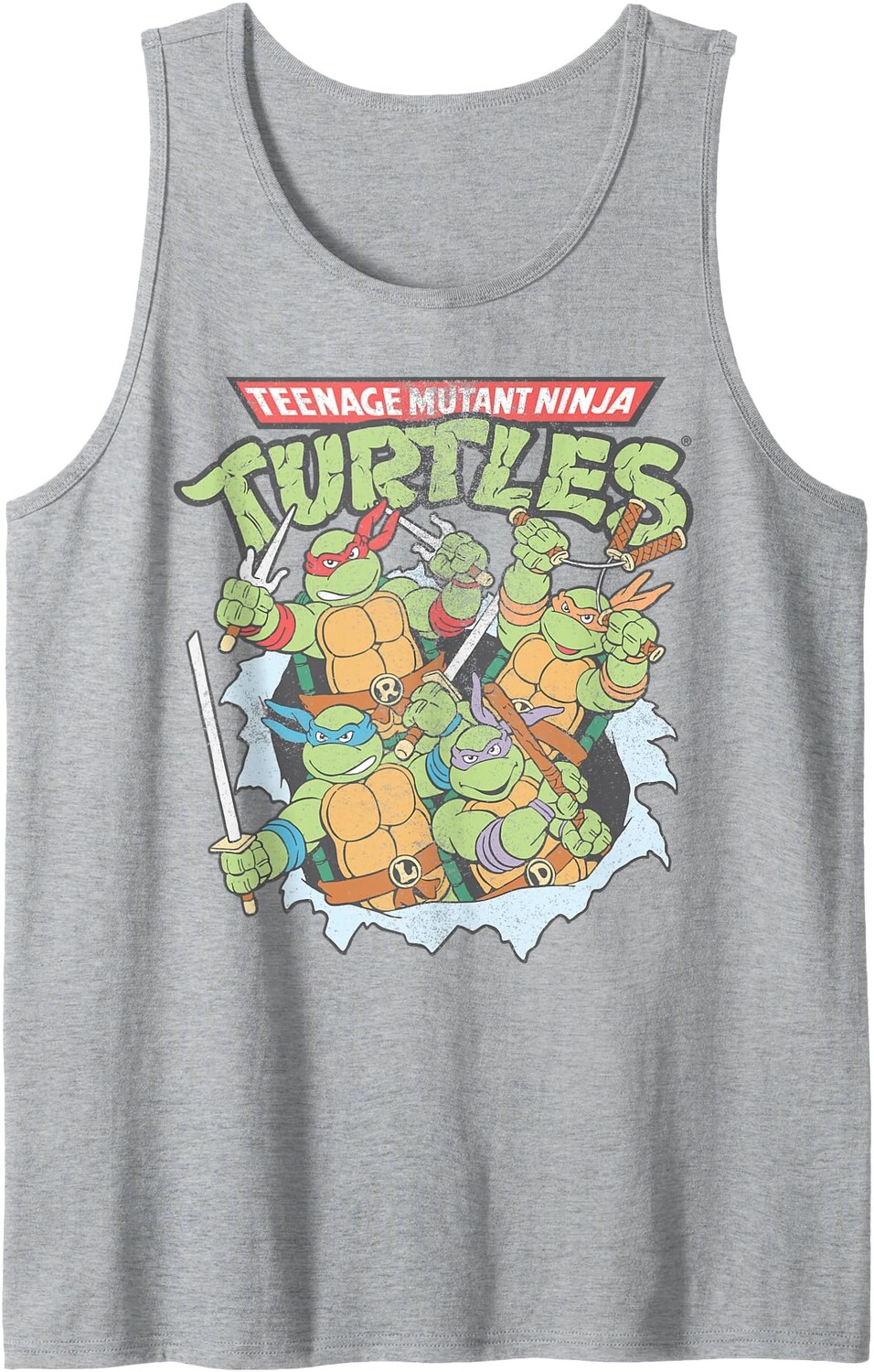Мужская майка Nickelodeon Teenage Mutant Ninja Turtles Break Through, серый вереск
Мужская майка Nickelodeon Teenage Mutant Ninja Turtles Break Through, серый вереск