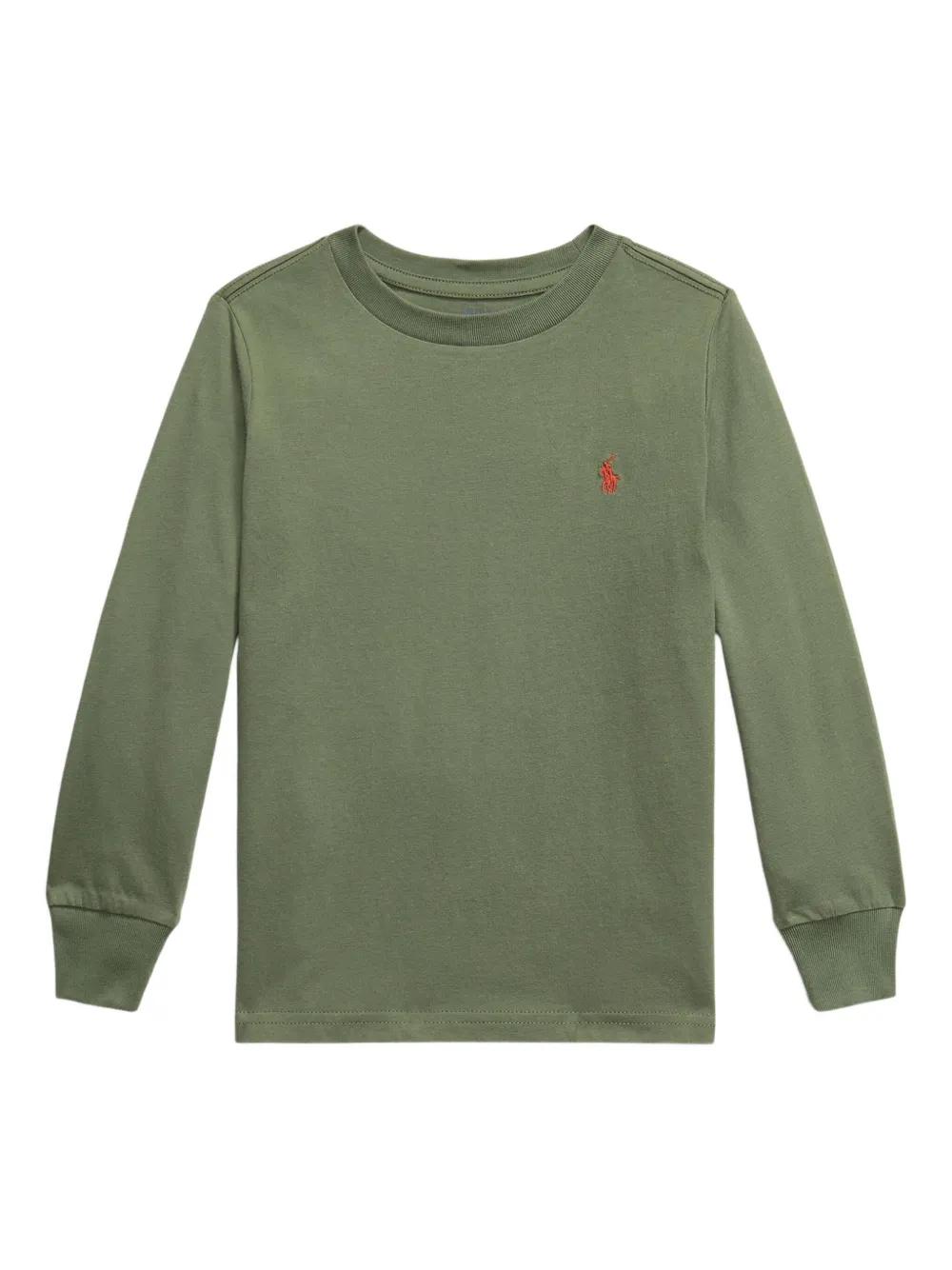 Хлопковая футболка с длинными рукавами POLO RALPH LAUREN KIDS, зеленый
Хлопковая футболка с длинными рукавами POLO RALPH LAUREN KIDS, зеленый