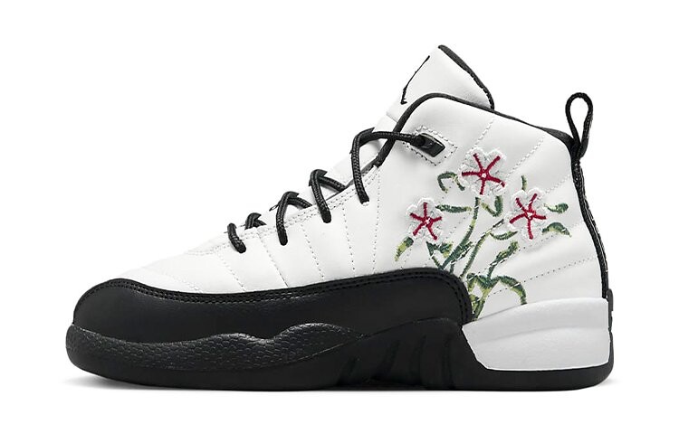 Кроссовки детские Air Jordan 12 Retro Ps 'Floral', белый 
Кроссовки детские Air Jordan 12 Retro Ps 'Floral', белый