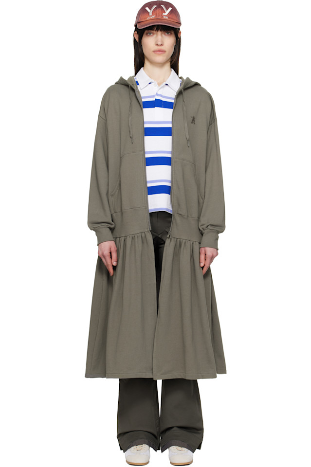 Джерси плиссированное худи-платье миди Open Yy, серый
Джерси плиссированное худи-платье миди Open Yy, серый