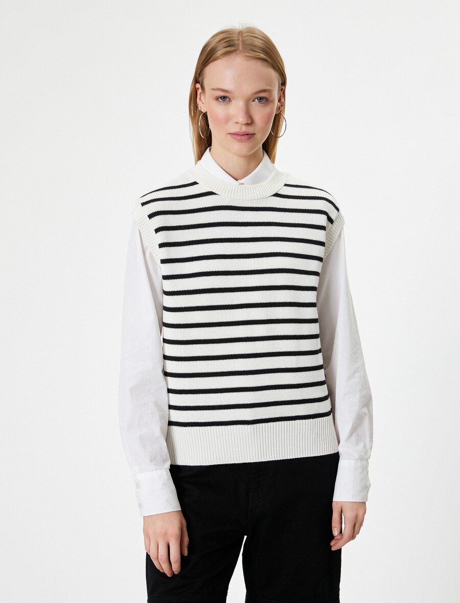 Жилет Koton, белый 
Жилет Koton, белый