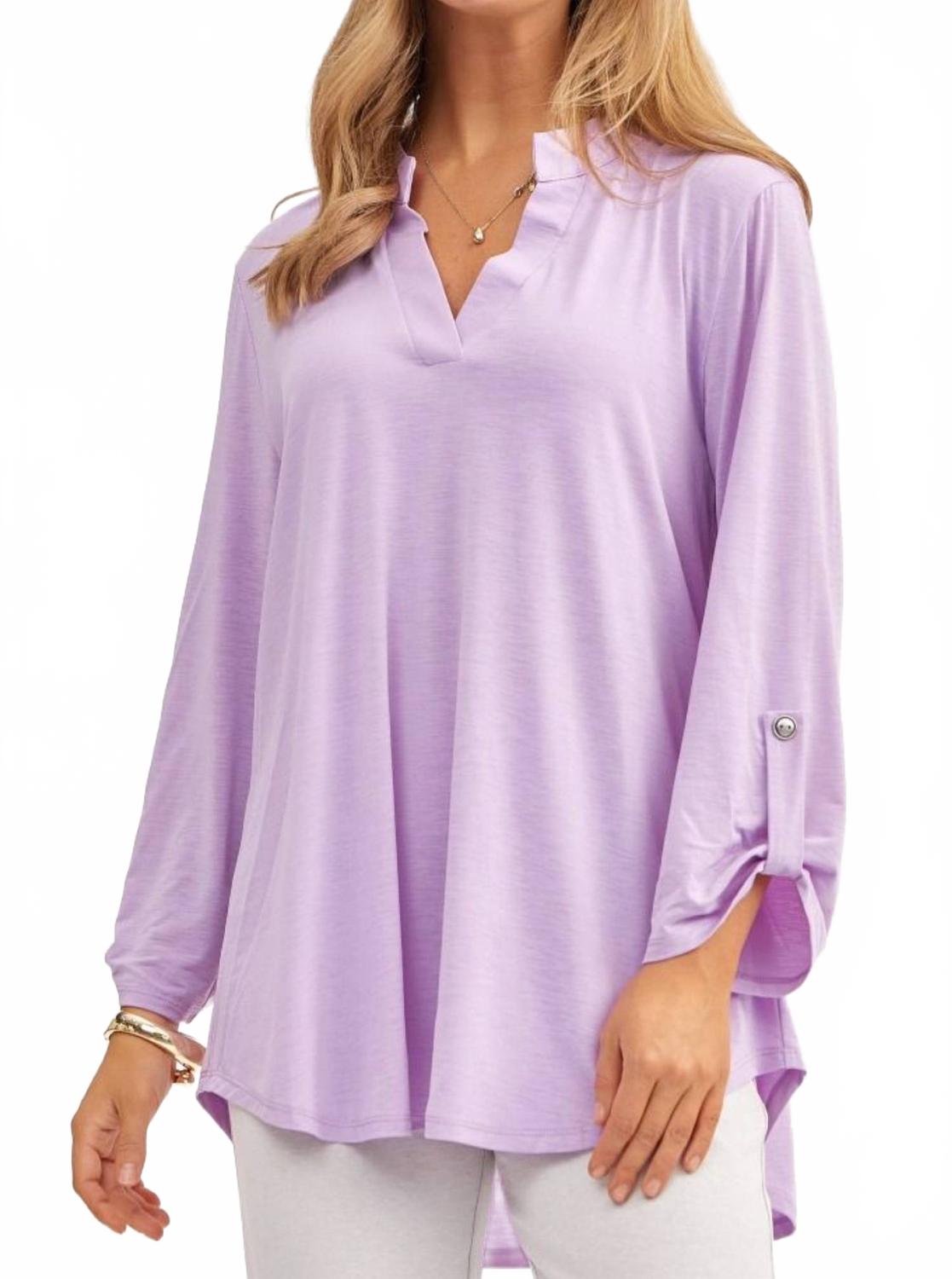 Лиловый топ Lizzy с рукавом 3/4 Dear Scarlett
Лиловый топ Lizzy с рукавом 3/4 Dear Scarlett