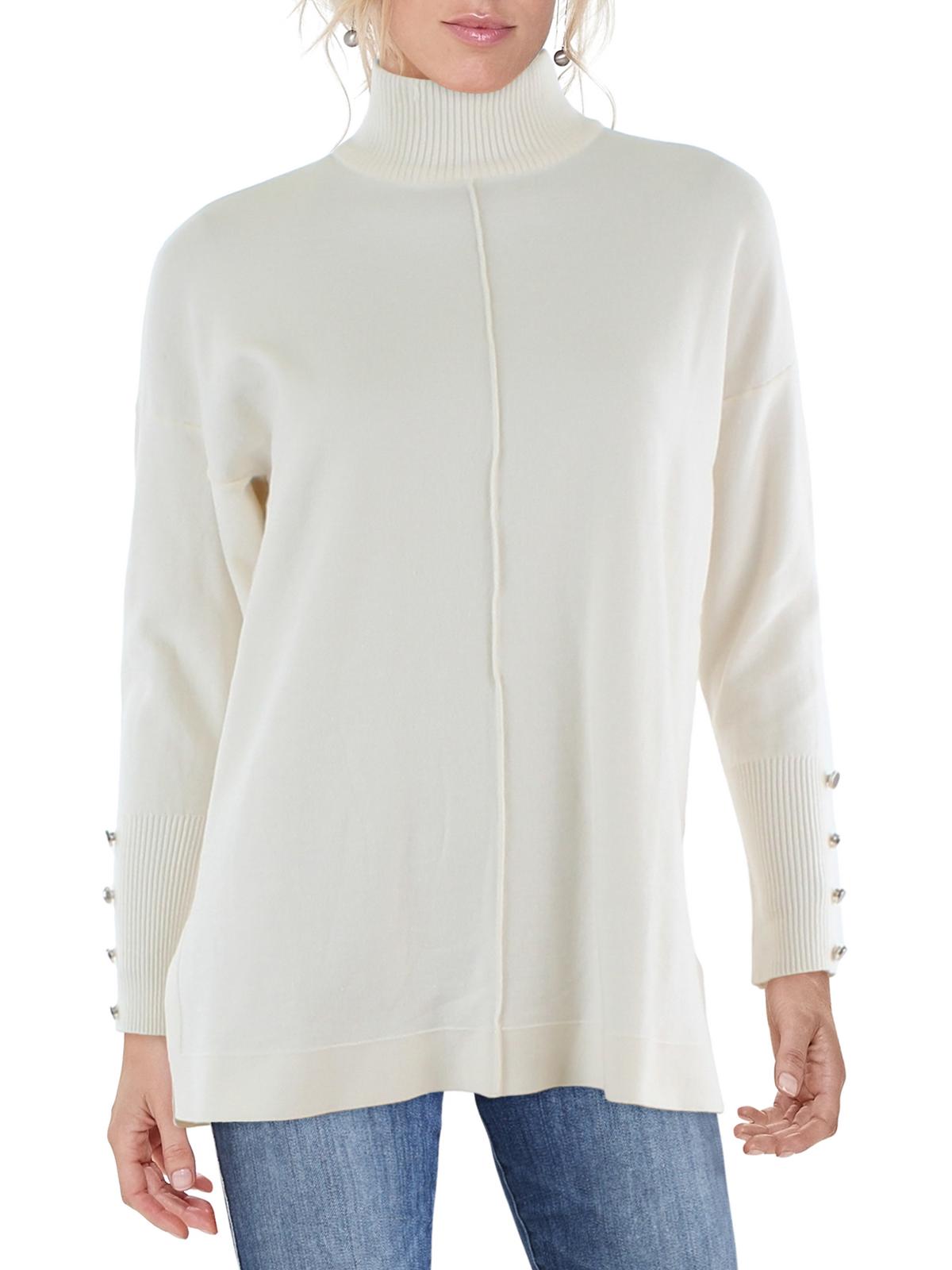 Женский свитер-пуловер с воротником-стойкой и рубчатой отделкой Anne Klein, цвет anne white
Женский свитер-пуловер с воротником-стойкой и рубчатой отделкой Anne Klein, цвет anne white