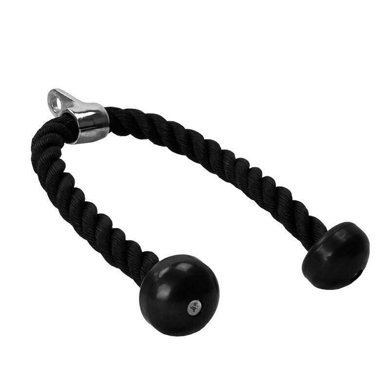 Нейлоновый трос с хромированным шарнирным соединением GORILLA SPORTS, черный
Нейлоновый трос с хромированным шарнирным соединением GORILLA SPORTS, черный