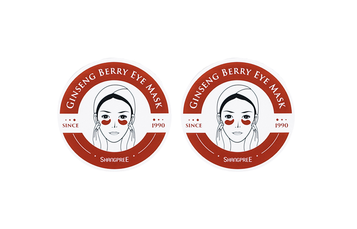 SHANGPREE Green Red Princess Eye Mask Wrinkle Reducing Stabilizing Brightening Hydrating 60 Tablets * 2 Box
SHANGPREE Green Red Princess Eye Mask Wrinkle Reducing Stabilizing Brightening Hydrating 60 Tablets * 2 Box