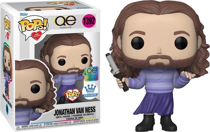 Funko POP Queer Eye 1392 Джонатан Ван Несс, специальное издание Funko POP!
Funko POP Queer Eye 1392 Джонатан Ван Несс, специальное издание Funko POP!