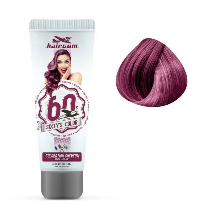 Временное окрашивание - Полуперманентная краска Magenta 60мл - Hairgum Inny Producent
Временное окрашивание - Полуперманентная краска Magenta 60мл - Hairgum Inny Producent