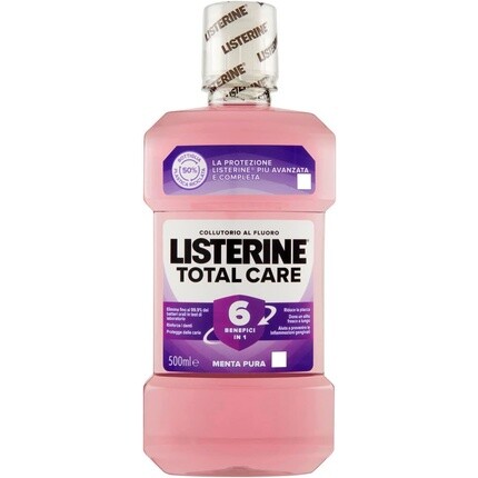 Ополаскиватель для рта Total Care, 6 преимуществ в 1, полная защита, чистый вкус мяты, 500 мл, Listerine
Ополаскиватель для рта Total Care, 6 преимуществ в 1, полная защита, чистый вкус мяты, 500 мл, Listerine