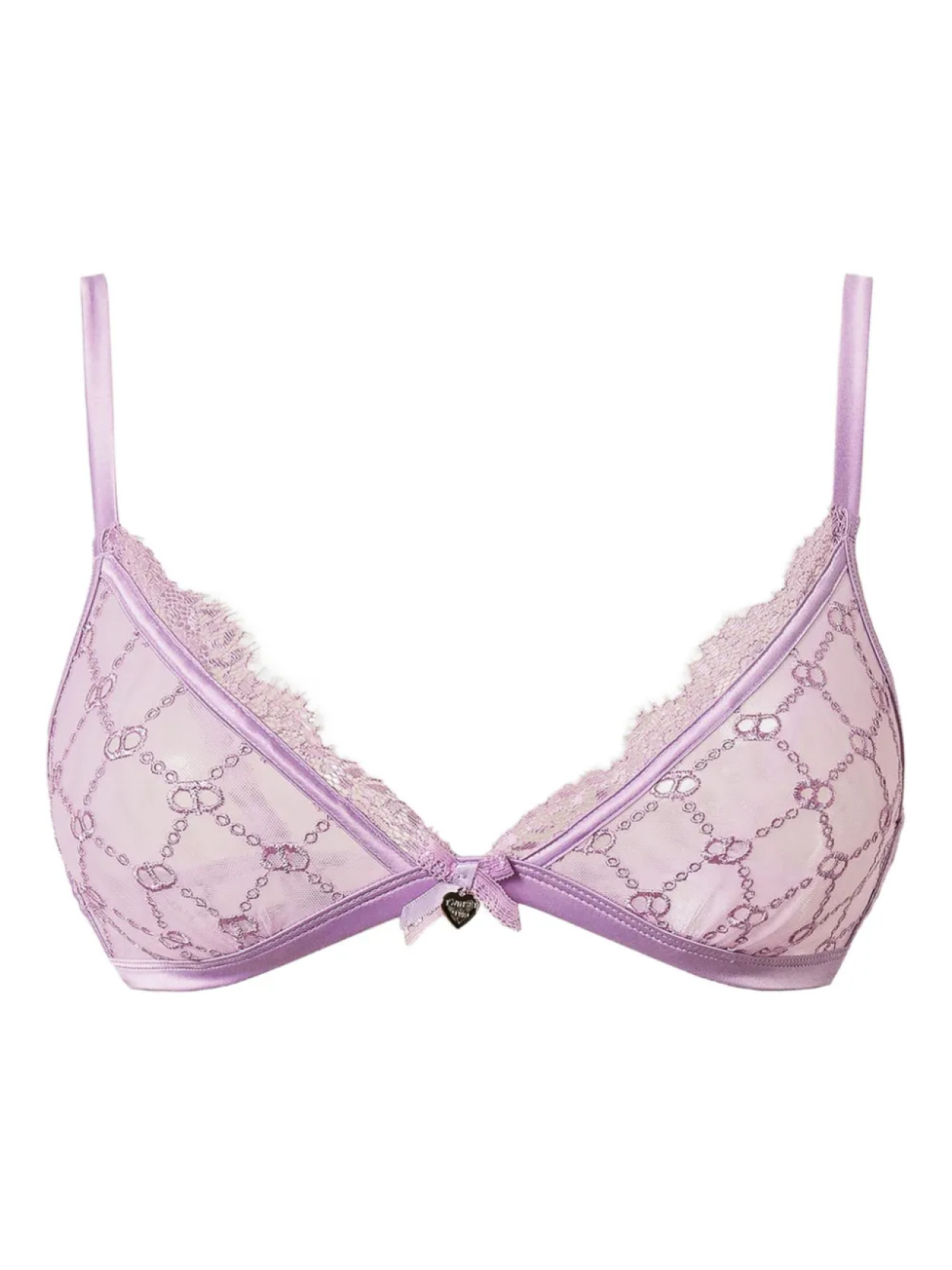 Бюстгальтер с треугольными чашками и кружевом TWINSET, фиолетовый
Бюстгальтер с треугольными чашками и кружевом TWINSET, фиолетовый