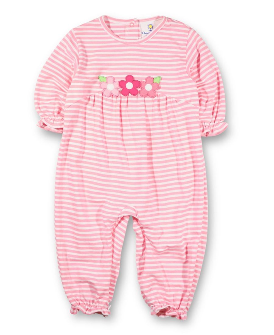 Детское вязаное полосатое комбинезон-лонгол для девочек с цветочным узором Florence Eiseman, Pink, white
Детское вязаное полосатое комбинезон-лонгол для девочек с цветочным узором Florence Eiseman, Pink, white