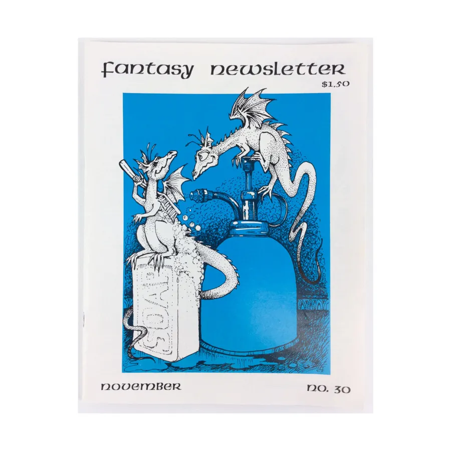 Журнал #30 "Colin Wilson - The Outsider, On Fantasy, Shadowing", Fantasy Newsletter
Журнал #30 "Colin Wilson - The Outsider, On Fantasy, Shadowing", Fantasy Newsletter
