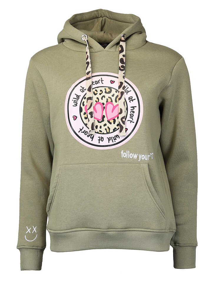 Толстовка Zwillingsherz Hoodie Kelly, хаки
Толстовка Zwillingsherz Hoodie Kelly, хаки