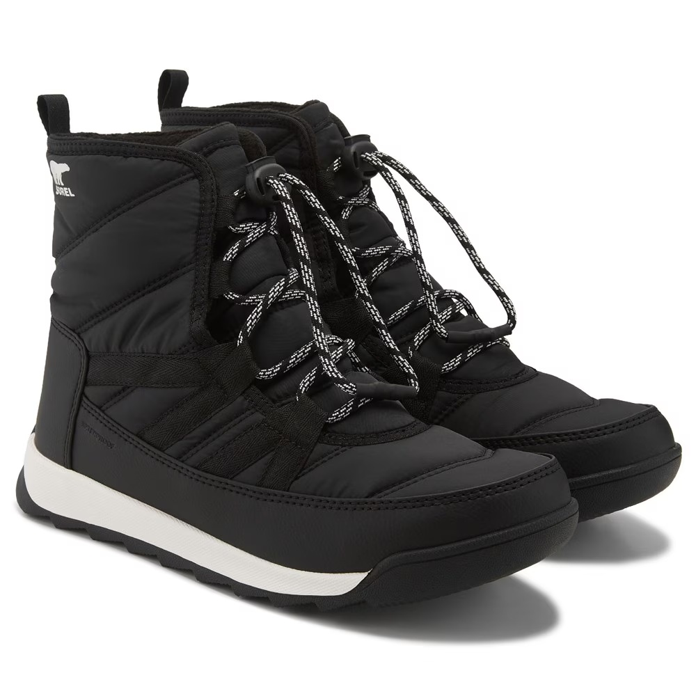 Детские водонепроницаемые зимние ботинки Sorel Whitney II для маленьких/больших детей, black/sea salt
Детские водонепроницаемые зимние ботинки Sorel Whitney II для маленьких/больших детей, black/sea salt