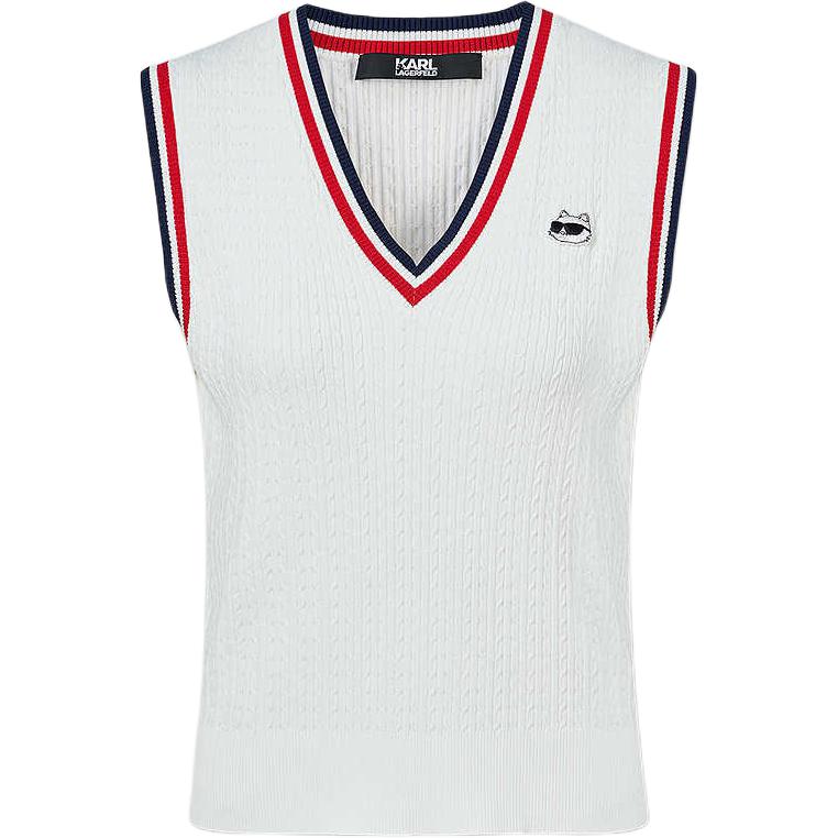 KARL LAGERFELD / Karl Lagerfeld Jeans Женский жилет, White
KARL LAGERFELD / Karl Lagerfeld Jeans Женский жилет, White
