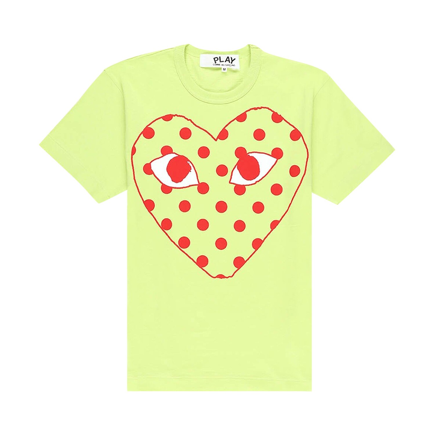 Зеленая футболка с сердечками Comme des Garçons PLAY, Зеленый;желтый, Зеленая футболка с сердечками Comme des Garçons PLAY
Зеленая футболка с сердечками Comme des Garçons PLAY, Зеленый;желтый, Зеленая футболка с сердечками Comme des Garçons PLAY