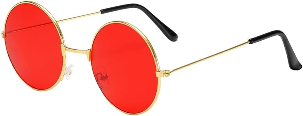 Модные ретро круглые солнцезащитные очки в стиле хиппи для женщин и мужчин, стильные панк-диско-очки для вечеринок, круглые металлические солнцезащитные очки с защитой от УФ-излучения Generic, Red
Модные ретро круглые солнцезащитные очки в стиле хиппи для женщин и мужчин, стильные панк-диско-очки для вечеринок, круглые металлические солнцезащитные очки с защитой от УФ-излучения Generic, Red