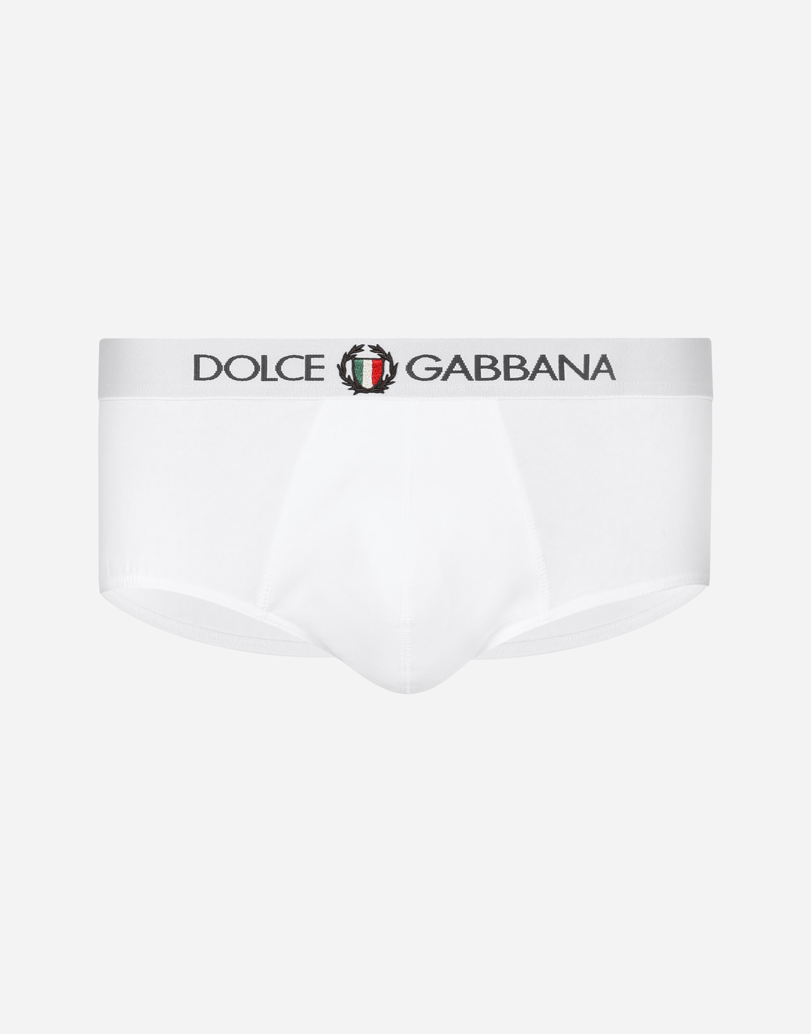 Трусы-слипы Brando из двустороннего эластичного джерси с гербом DOLCE & GABBANA, белый
Трусы-слипы Brando из двустороннего эластичного джерси с гербом DOLCE & GABBANA, белый