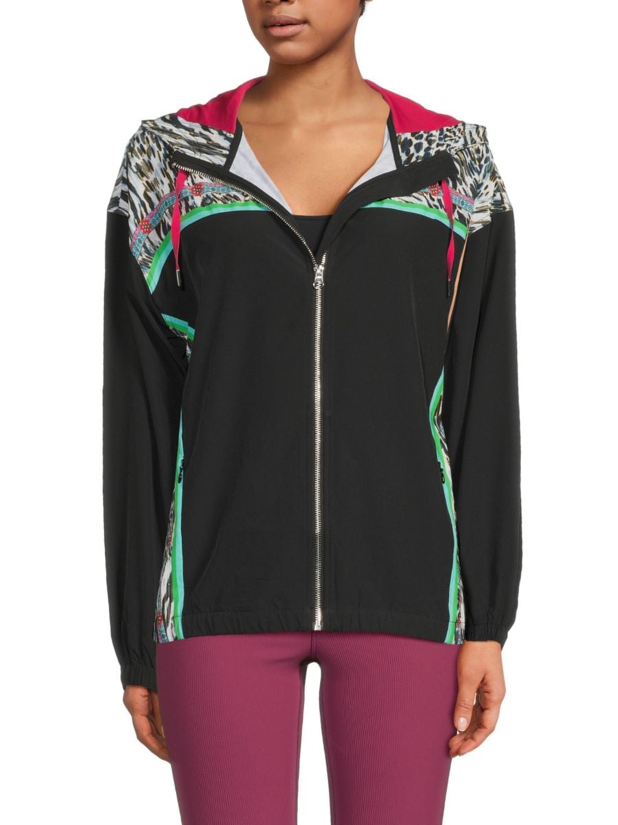 Куртка Bee Active на молнии Johnny Was, черный мульти
Куртка Bee Active на молнии Johnny Was, черный мульти
