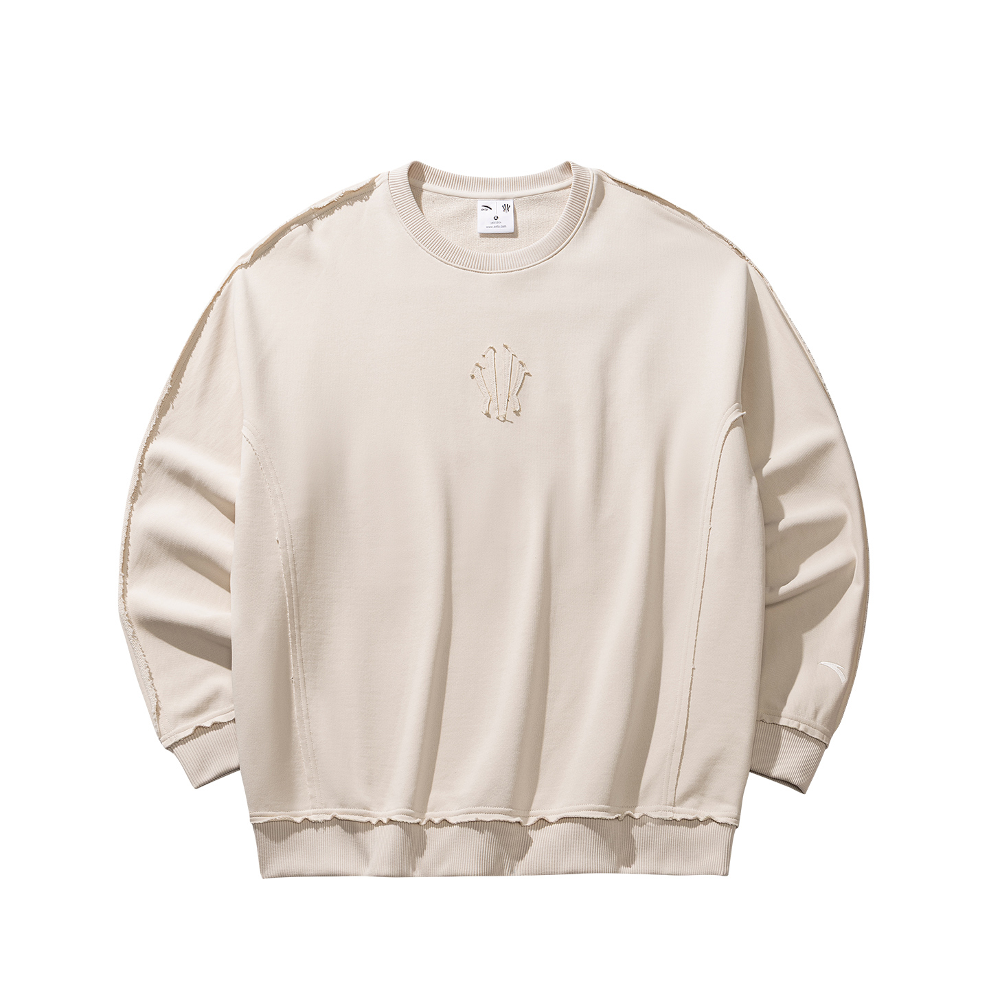 Anta Толстовка унисекс, цвет грязно-серый
Anta Толстовка унисекс, цвет грязно-серый