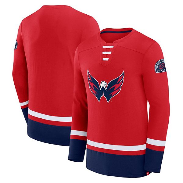Мужская красная футболка с длинным рукавом Washington Capitals High Point Fanatics
Мужская красная футболка с длинным рукавом Washington Capitals High Point Fanatics