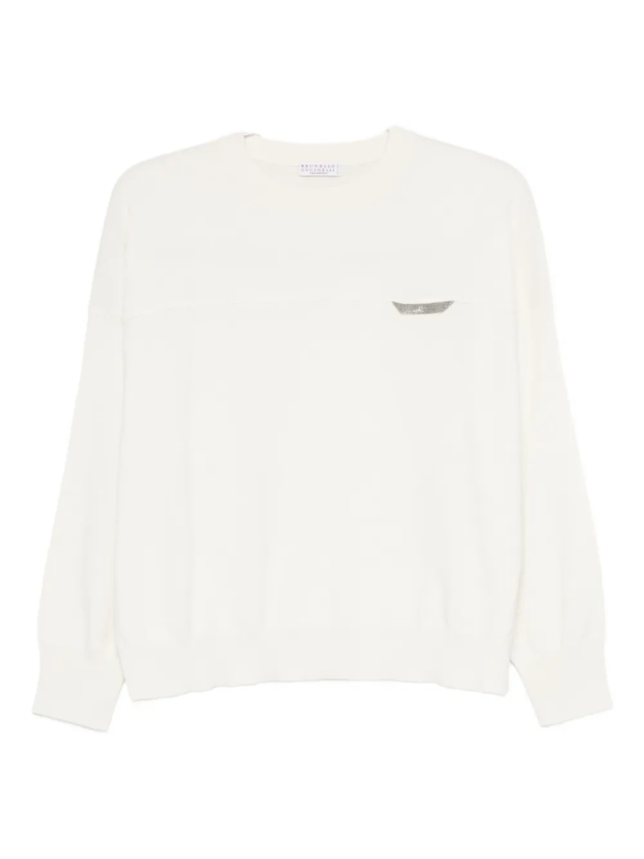 Футболка с круглым вырезом и отделкой Brunello Cucinelli, нейтральный
Футболка с круглым вырезом и отделкой Brunello Cucinelli, нейтральный