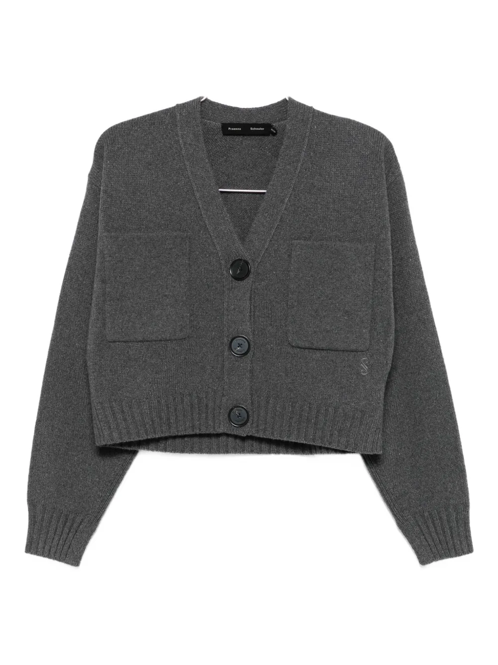 Кардиган с карманом на пуговицах Proenza Schouler, серый
Кардиган с карманом на пуговицах Proenza Schouler, серый