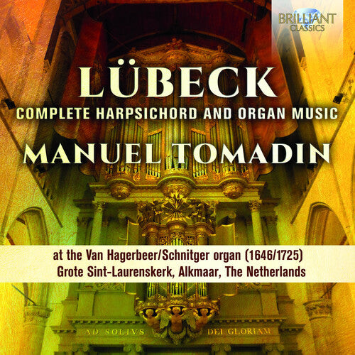 CD диск Lubeck / Tomadin: Complete Harpsichord & Organ Music
CD диск Lubeck / Tomadin: Complete Harpsichord & Organ Music