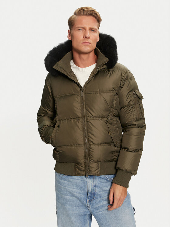 Пуховик стандартного кроя Bomboogie, зеленый
Пуховик стандартного кроя Bomboogie, зеленый