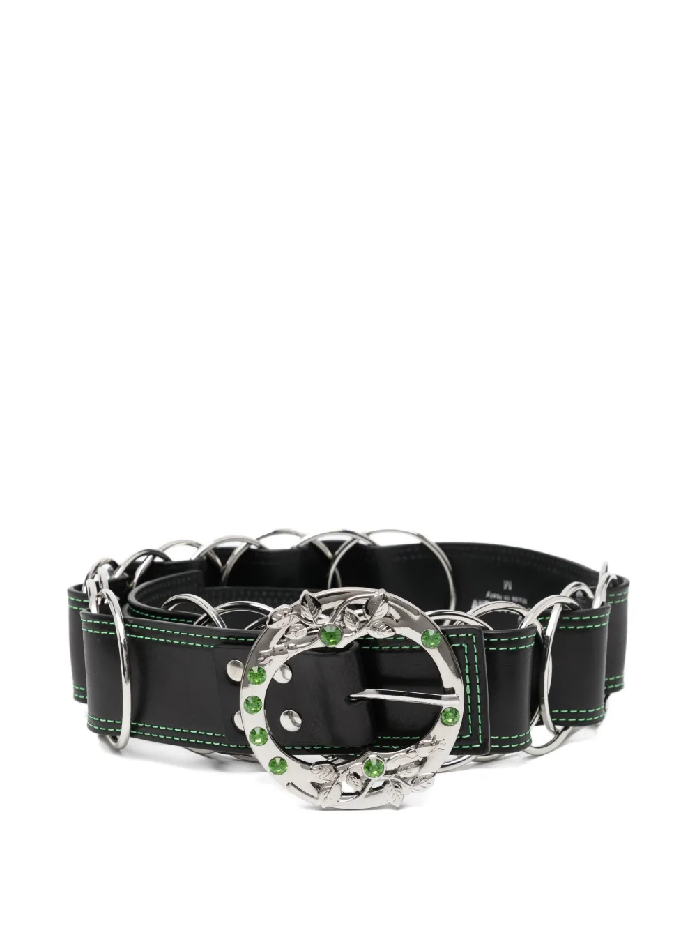 Ремень, украшенный кристаллами Chopova Lowena, черный
Ремень, украшенный кристаллами Chopova Lowena, черный