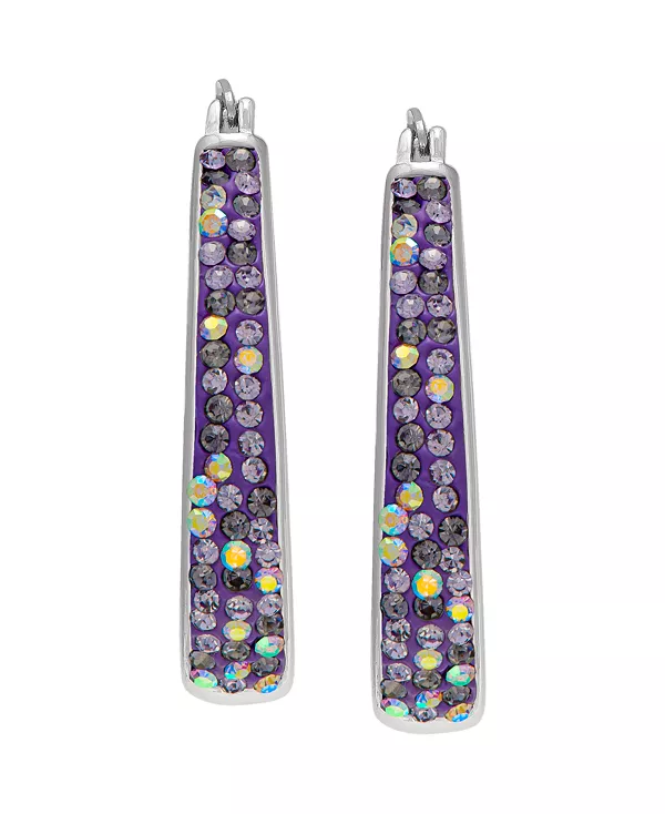 Женские серьги-кольца с цветными кристаллами Macy'S, lavender
Женские серьги-кольца с цветными кристаллами Macy'S, lavender