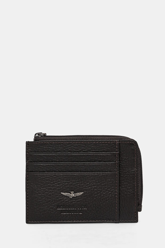 Кожаный кошелек Aeronautica Militare, коричневый
Кожаный кошелек Aeronautica Militare, коричневый