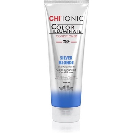 Кондиционер для улучшения цвета Ionic Color Illuminate Silver Blonde, 251 мл, Chi
Кондиционер для улучшения цвета Ionic Color Illuminate Silver Blonde, 251 мл, Chi
