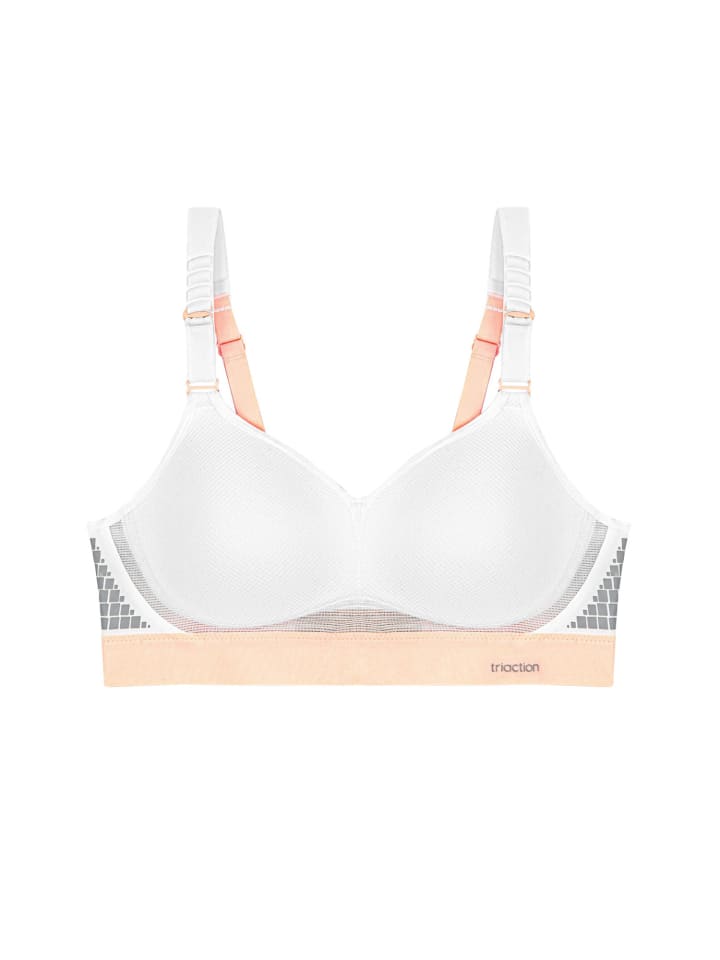 Спортивный бюстгальтер Triumph, белый 
Спортивный бюстгальтер Triumph, белый