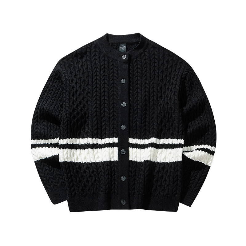 ANTA SUPERSTORE CHAOJIANTA вязаный свитер Unisex Basic Black/Ivory White
ANTA SUPERSTORE CHAOJIANTA вязаный свитер Unisex Basic Black/Ivory White