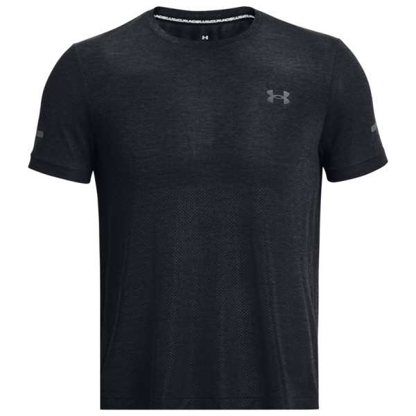Бесшовная футболка для бега Stride s/s Under Armour, черный
Бесшовная футболка для бега Stride s/s Under Armour, черный