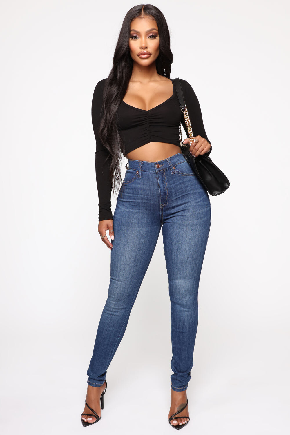 Джинсы скинни Fashion Nova CCX22370H18, синий
Джинсы скинни Fashion Nova CCX22370H18, синий