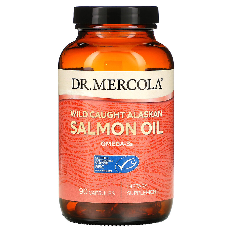 Dr. Mercola, Жир дикого аляскинского лосося, 3 г, 90 капсул (1 г на капсулу)
Dr. Mercola, Жир дикого аляскинского лосося, 3 г, 90 капсул (1 г на капсулу)