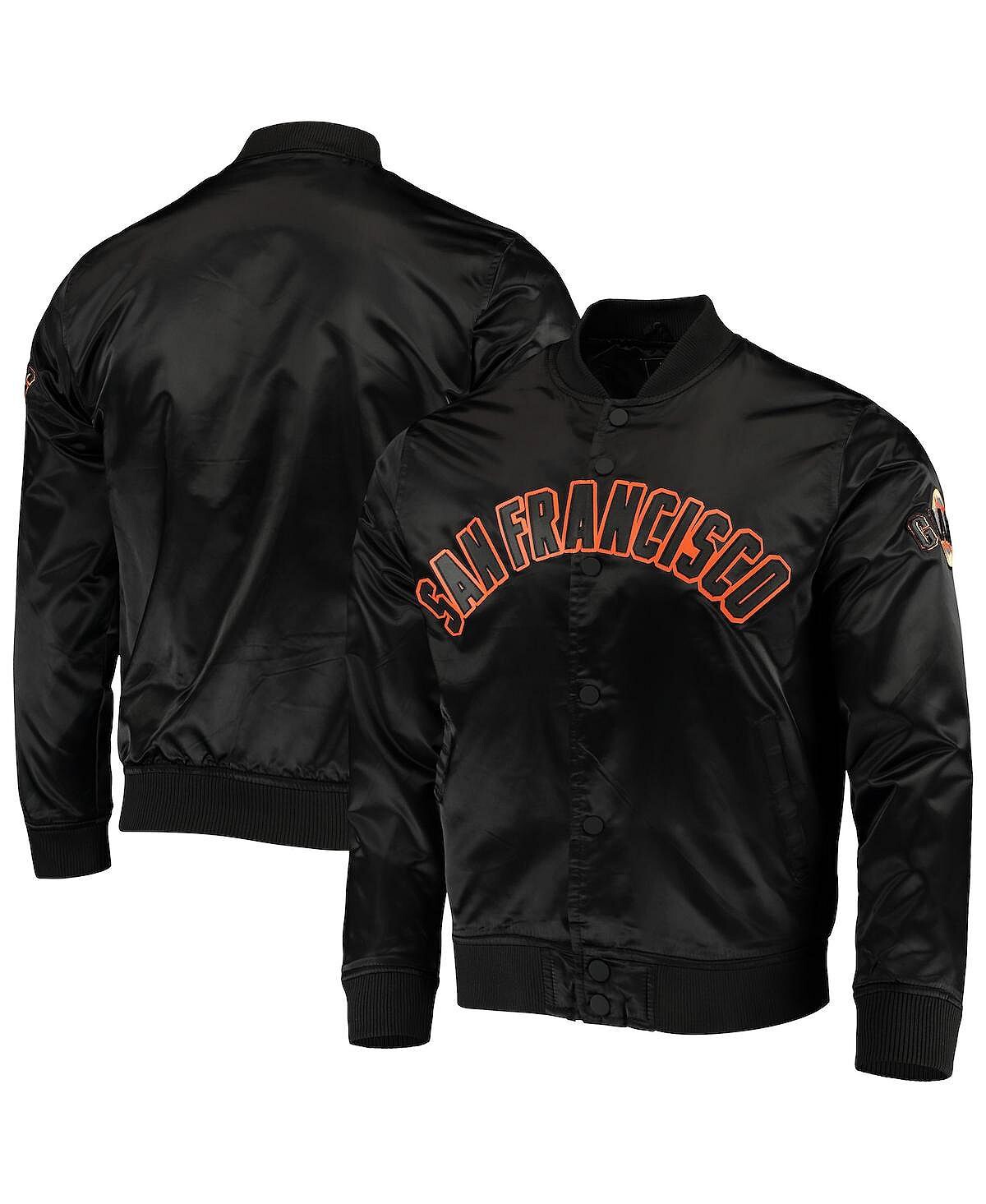 Мужская черная атласная куртка san francisco giants с надписью wordmark full-snap Pro Standard, черный
Мужская черная атласная куртка san francisco giants с надписью wordmark full-snap Pro Standard, черный
