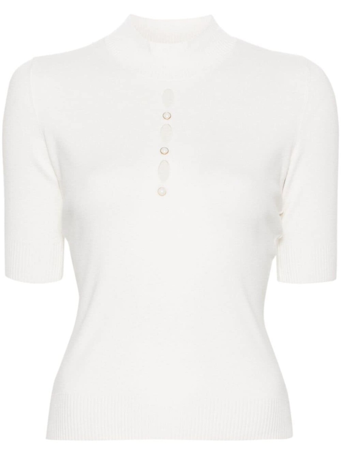 TWINSET свитер с вырезами и заклепками, белый
TWINSET свитер с вырезами и заклепками, белый