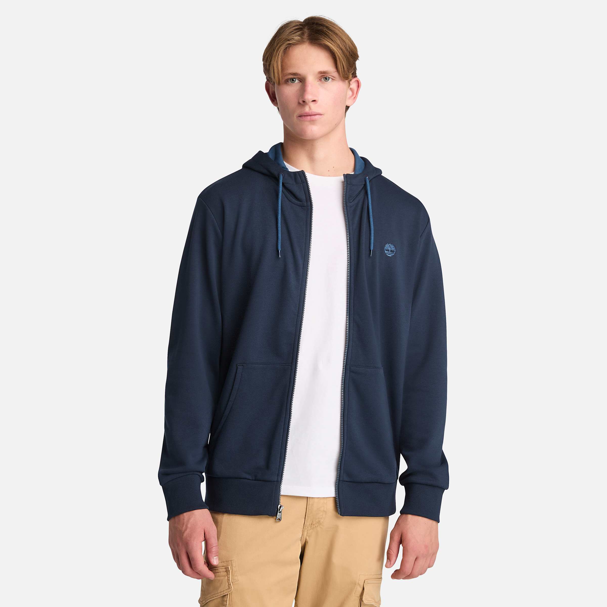 Мужская толстовка с капюшоном Oyster River Chest Logo на молнии Timberland, цвет dark sapphire/dark denim
Мужская толстовка с капюшоном Oyster River Chest Logo на молнии Timberland, цвет dark sapphire/dark denim