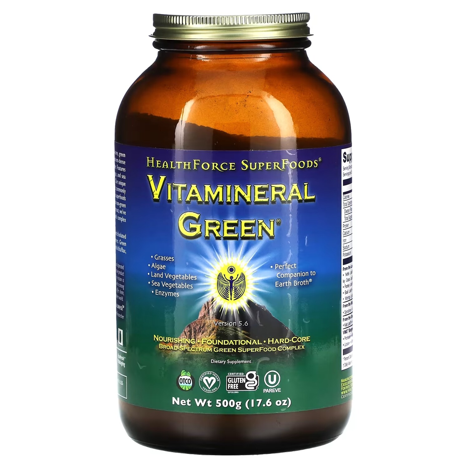 Добавка HealthForce Superfoods Vitamineral Green, 500 г
Добавка HealthForce Superfoods Vitamineral Green, 500 г