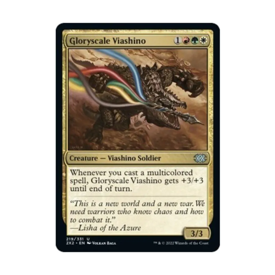 CCG Славная Чешуя Виашино (U), MTG - Double Masters 2022
CCG Славная Чешуя Виашино (U), MTG - Double Masters 2022