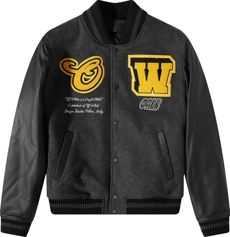 Куртка Off-White Vars Cat Leather Jacket 'Black/Yellow', черный
Куртка Off-White Vars Cat Leather Jacket 'Black/Yellow', черный