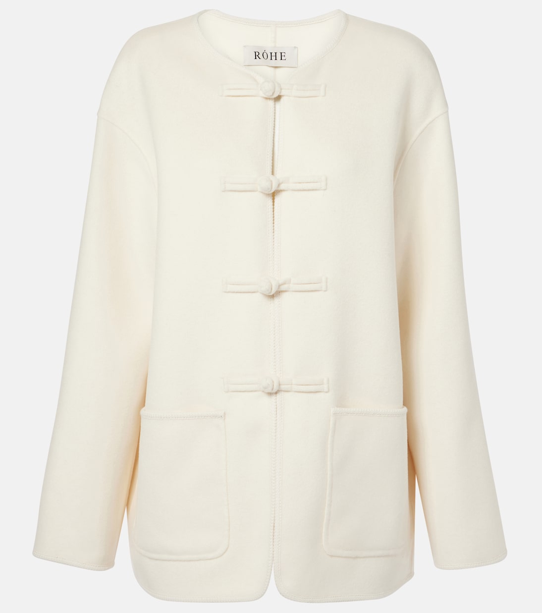 Шерстяное пальто Marie Róhe, белый
Шерстяное пальто Marie Róhe, белый