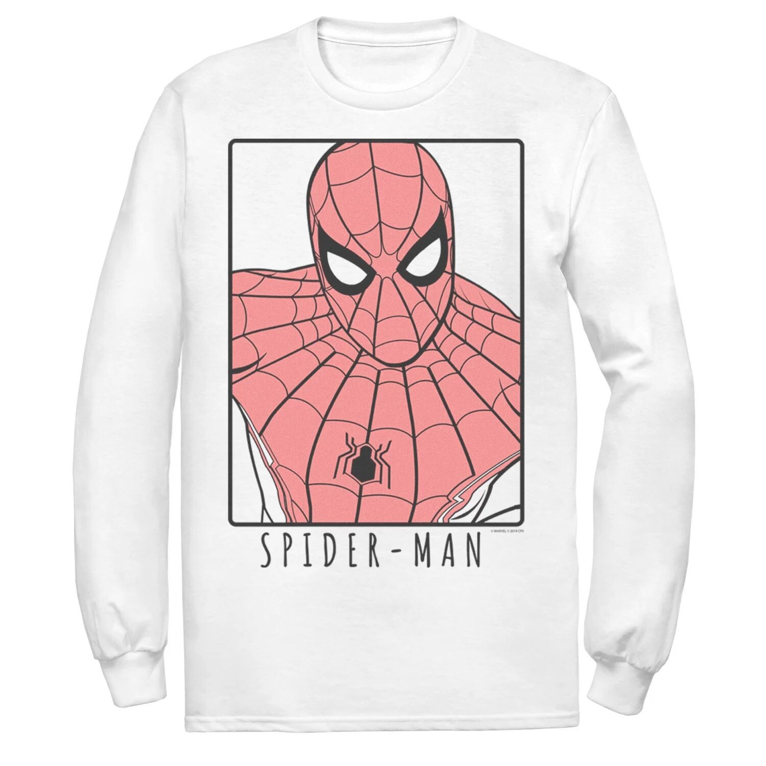 Мужская футболка с простым плакатом и рисунком «Человек-паук Marvel вдали от дома»
Мужская футболка с простым плакатом и рисунком «Человек-паук Marvel вдали от дома»